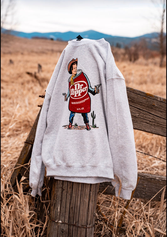 Dr. Pepper Cowboy Crewneck