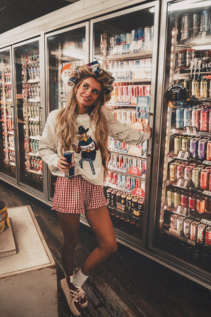 Redbull Cowboy Crewneck