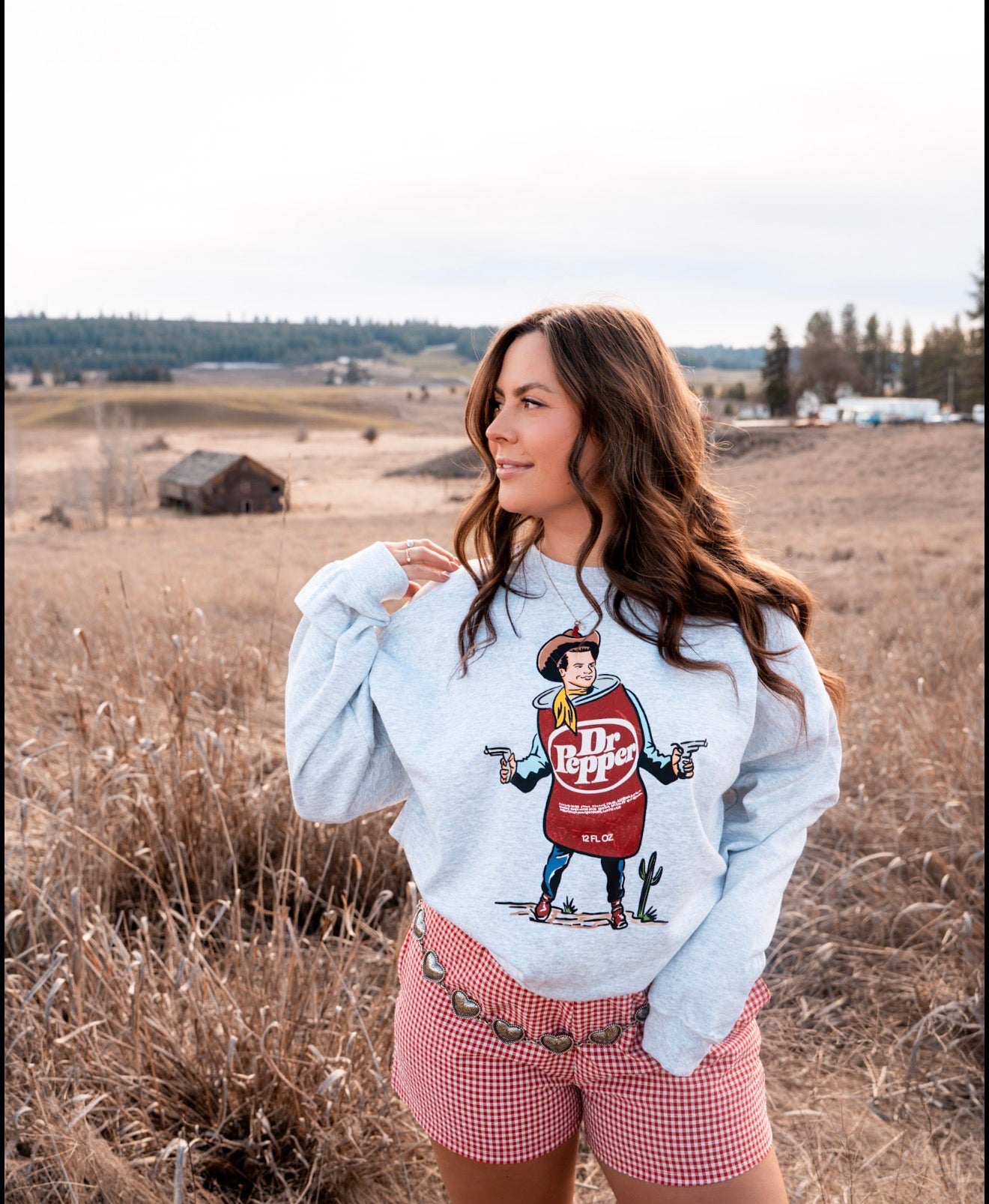 Dr. Pepper Cowboy Crewneck