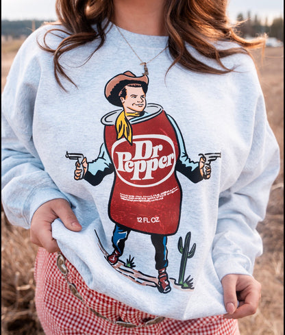 Dr. Pepper Cowboy Crewneck